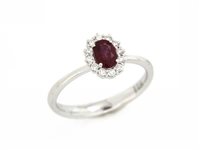 Anillo Recarlo Mujer Anniversary Gems in Oro Rubino 0.57 Ct R79CC002/RB015-14 - R79CC002/RB015-14
